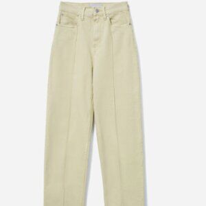 Everlane Way-High Jean in Green Tea - 28 Regular
